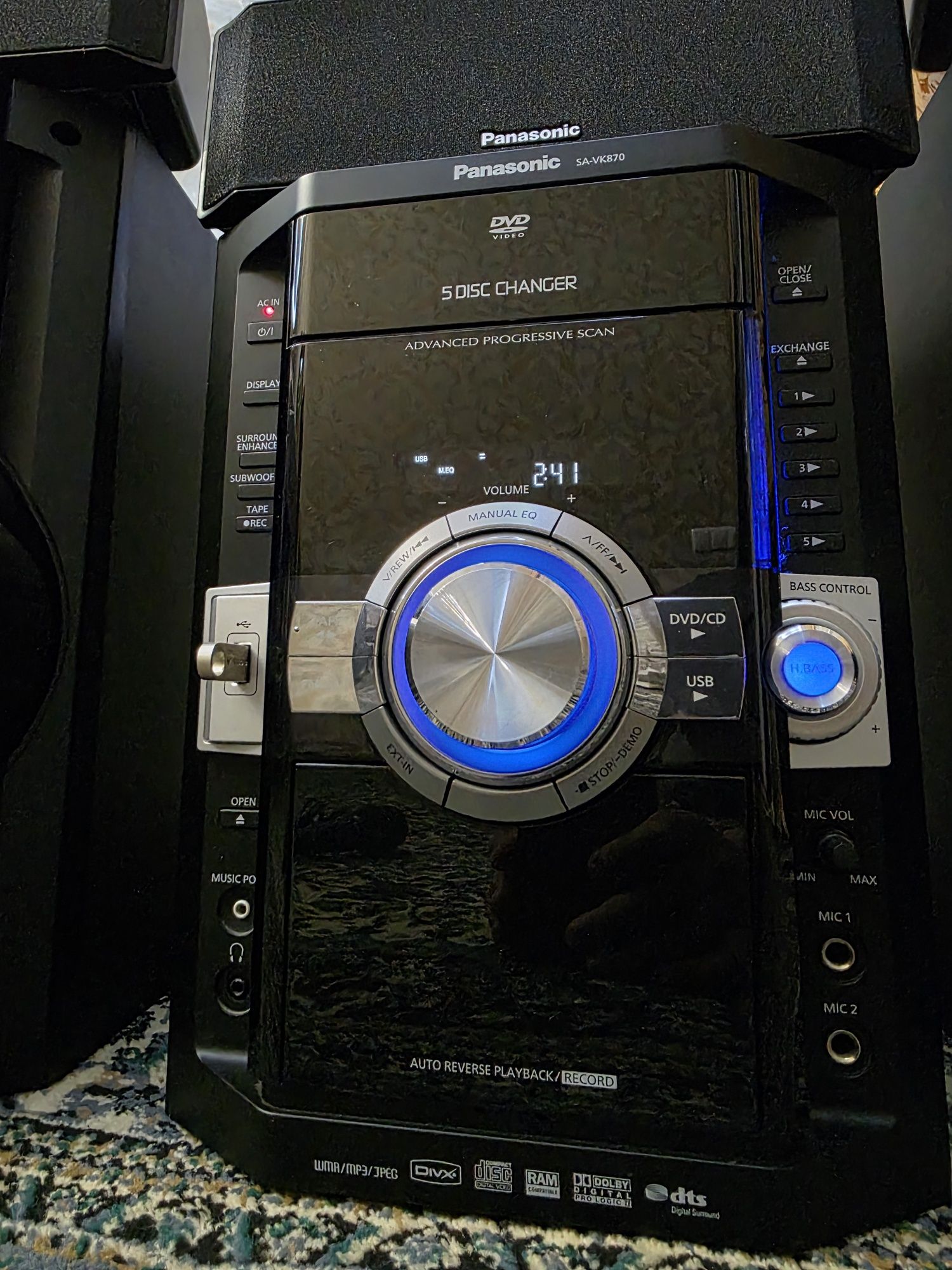 Panasonic sa-vk870 музикални сентр