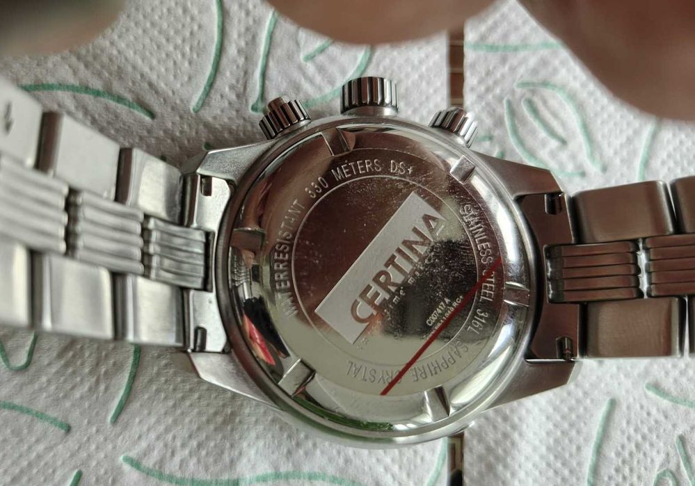 Certina DS Blue Ribbon Diver Chronograph