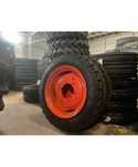 Cauciucuri noi 6.50-20 BRECKNER echipat cu janta 10PR U650 fata R20