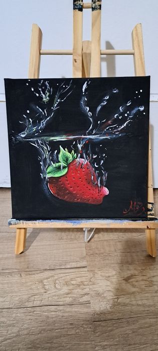 "Ръчно рисувана акрилна картина – перфектен подарък!"