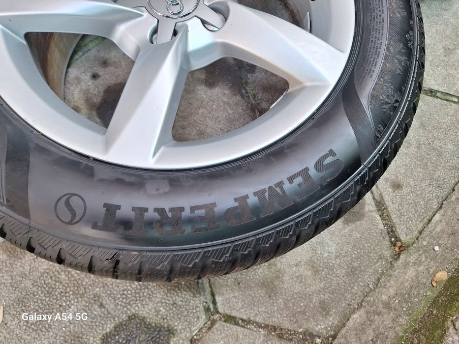 16цола 5х112 Ауди 66,6мм+зимни 225/55/16