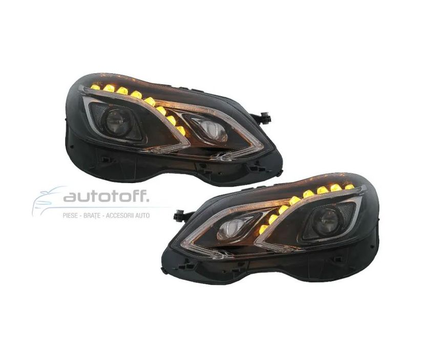 Faruri LED Xenon compatibile cu Mercedes E-Class W212 (2013-2016) Facelift Design