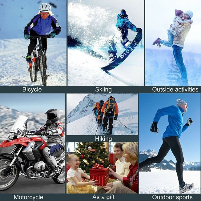 Manusi touch screen termo manusi incalzite, ski, moto, atv, sport