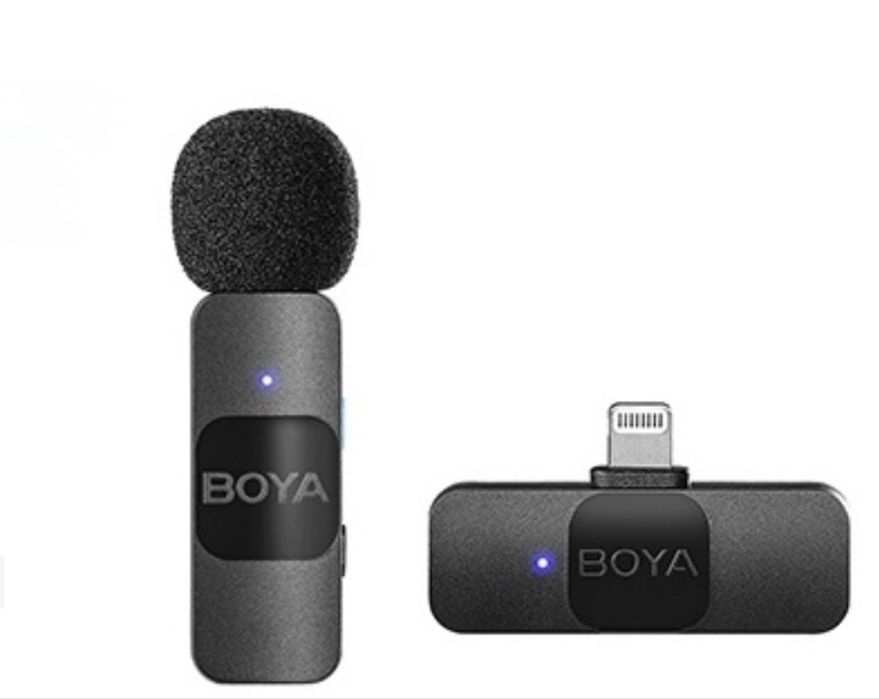 Микрофон Boya BY-V2 Lightning черный