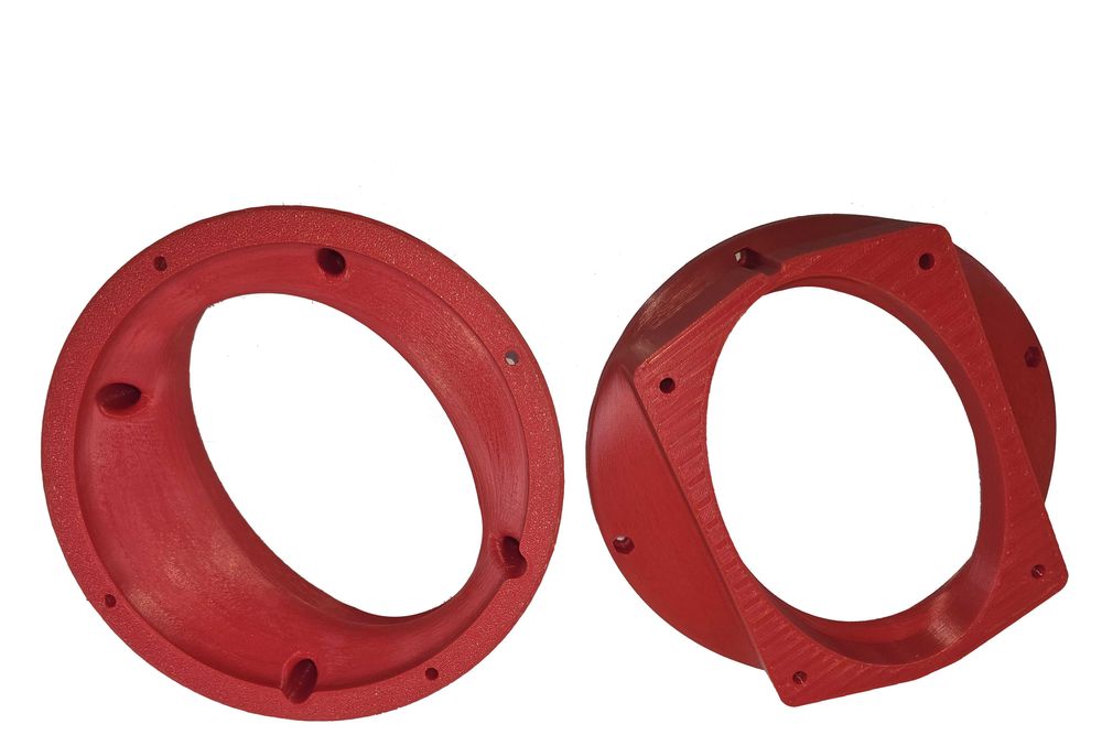 Подиум, переходники в заднюю полку Chevrolet Spark (на 16 см / 6.5”)