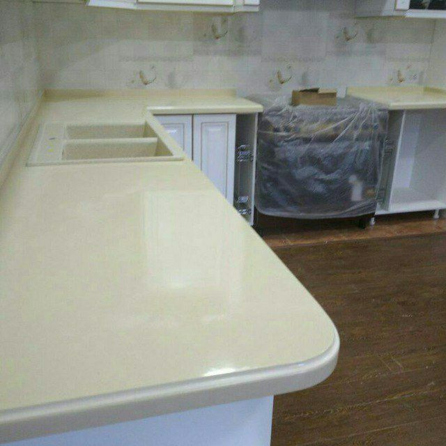Столешницы из искусственного камня кварц акрил