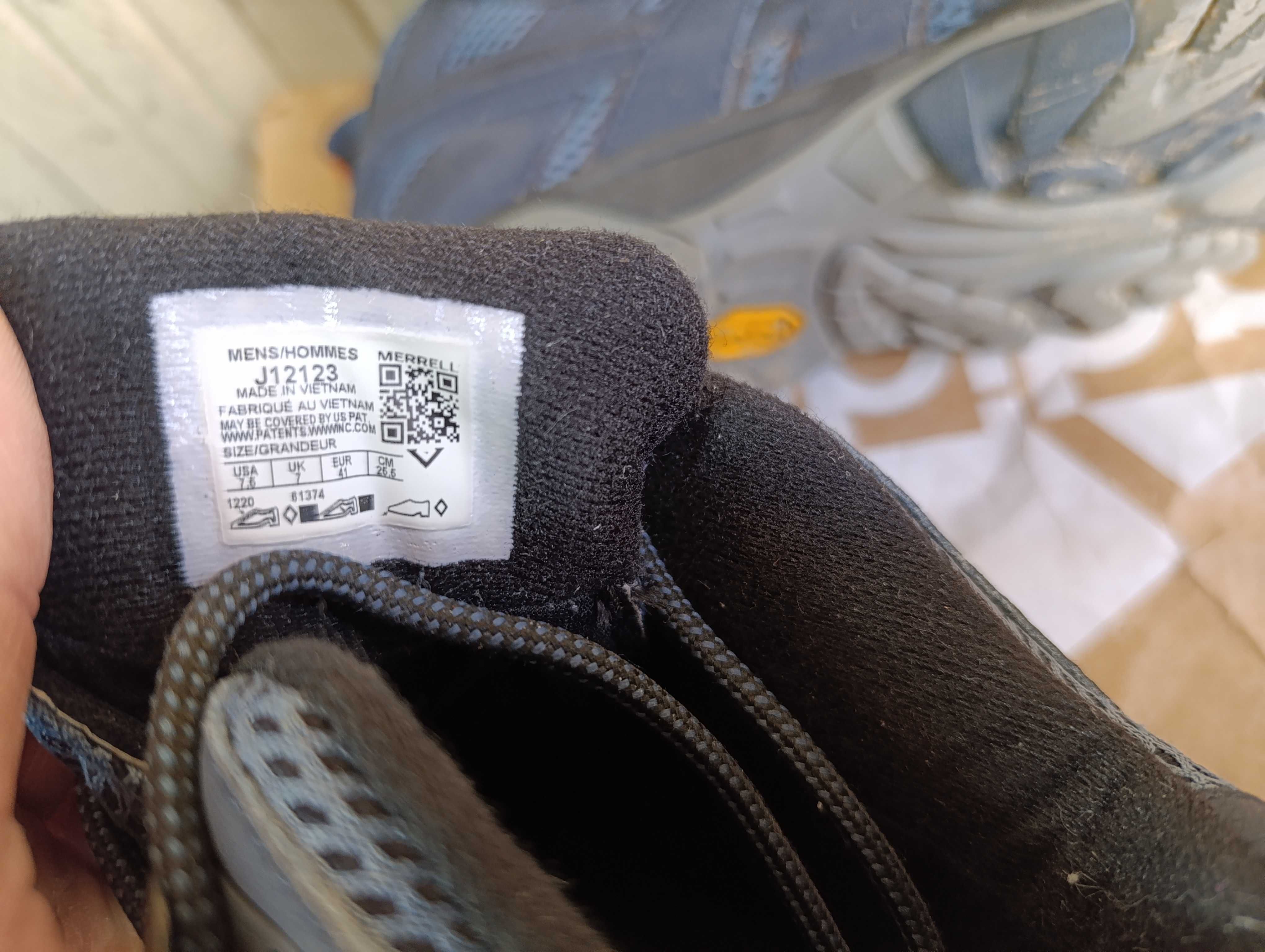 ''Merrell Moab 2 Mid Gore Tex''оригинални мъжки туристически боти 41 н