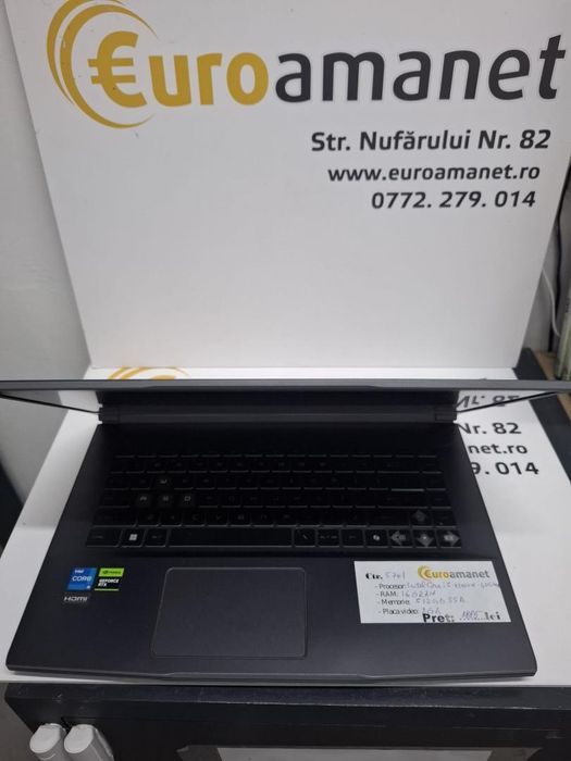 Laptop Gaming MSI Thin 15 B12UC-2036XRO -N2-