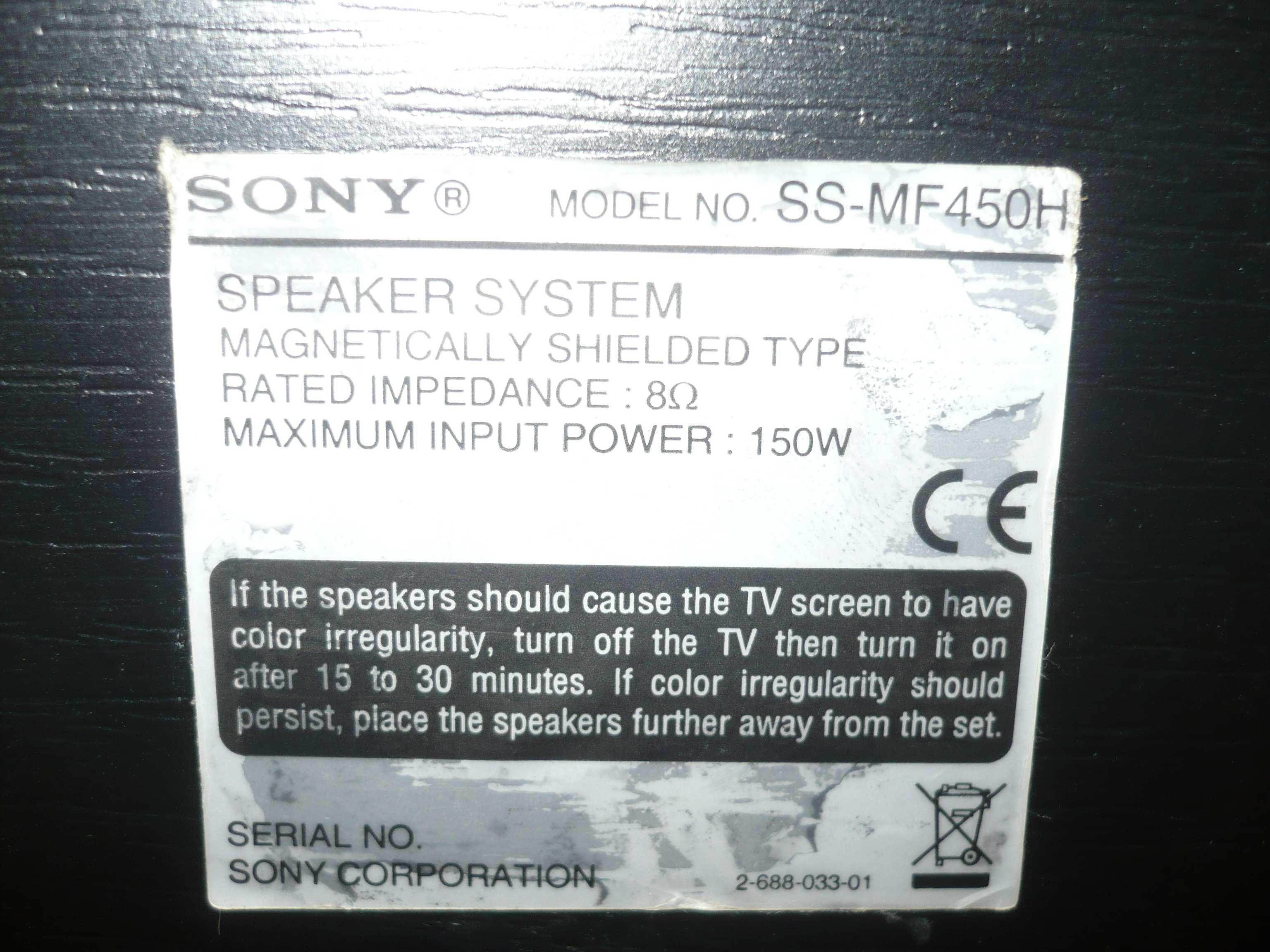 Vind statie audio Sony +2boxe Sony 2 x150W