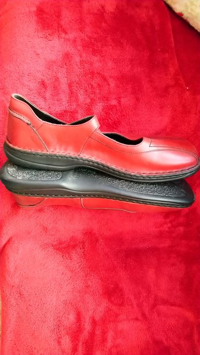 Pantofi piele dama bordo , nou Josef Seibel 43