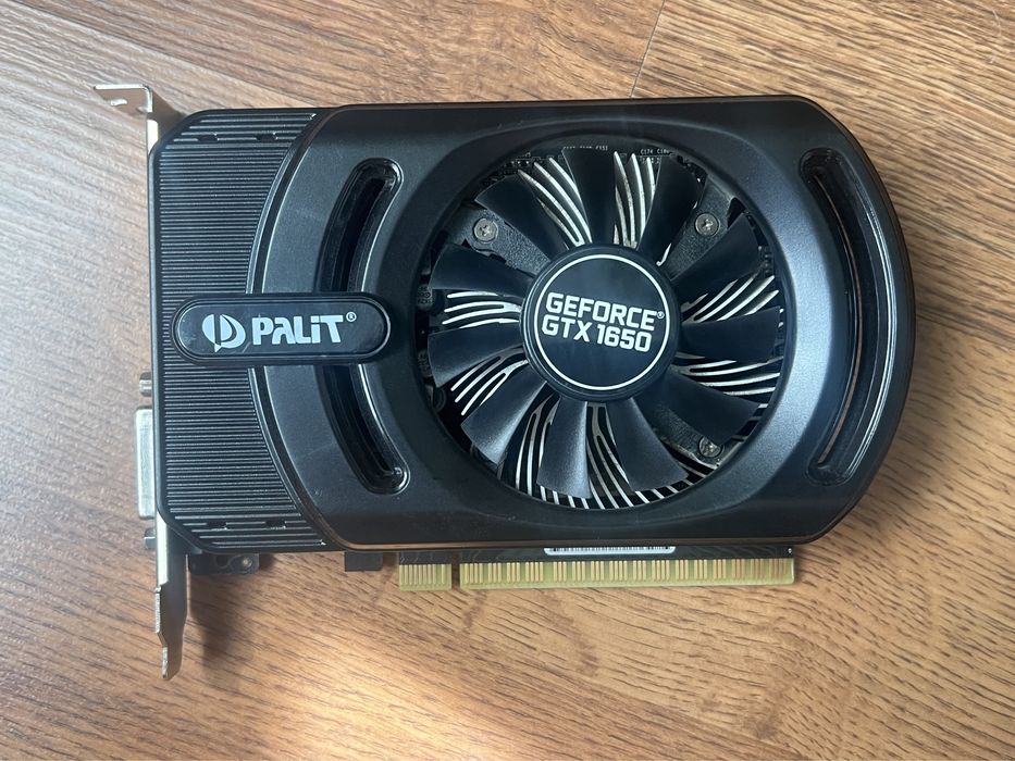 Видео карта Geforce GTX 1650 PALIT - 4Gb DDR5