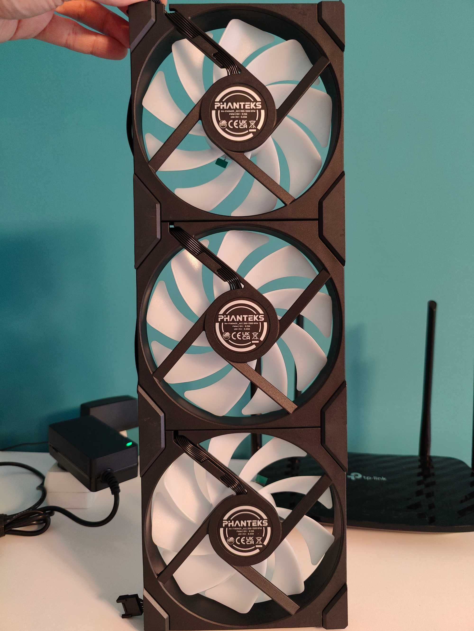 Ventilatoare PHANTEKS M25 Gen2 PWM D-RGB 140mm | PH-F140M25_G2_DBK01