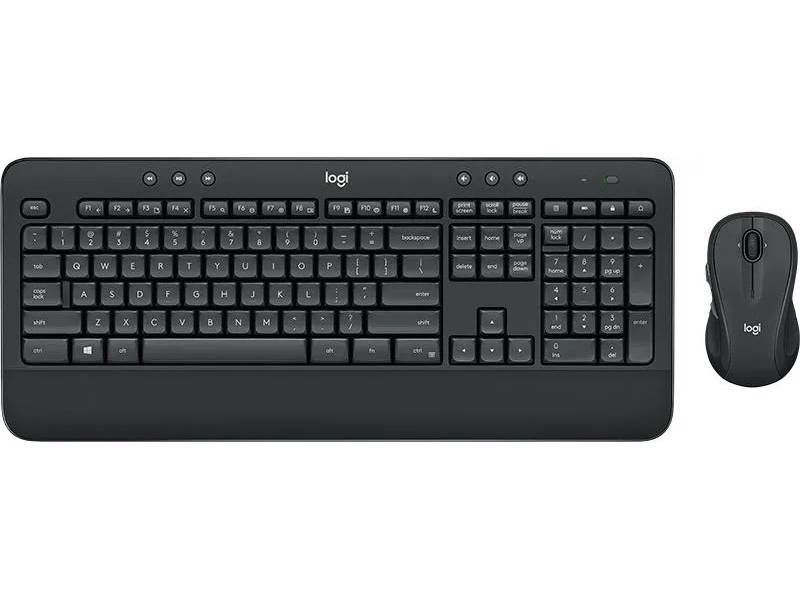 Клавиатура и мишка Logitech MK545 Advanced, безжични, черни