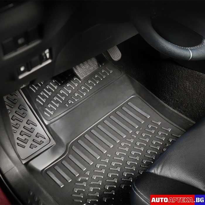 Гумени стелки RizLine, за Nissan Qashqai, 2006-2013