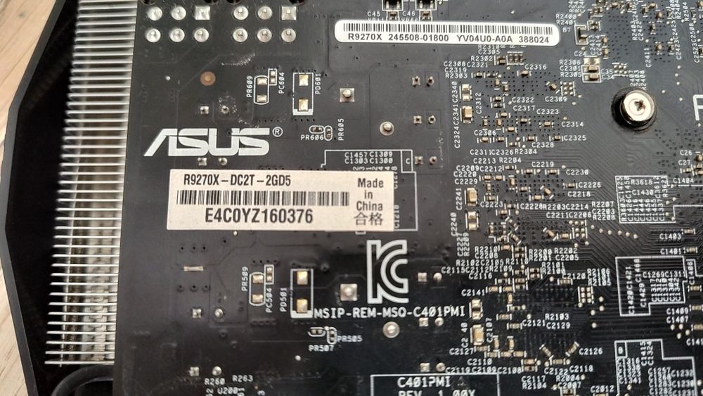 Placa video Asus R9 270X 2gb