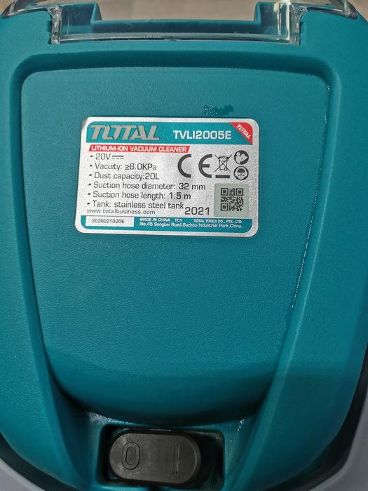 Aspirator Total cu acumlator si incarcator!