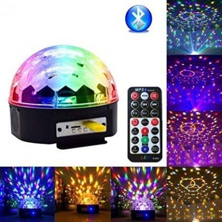 LED проектор звезда небе /Bluetooth диско топка с дистанционно