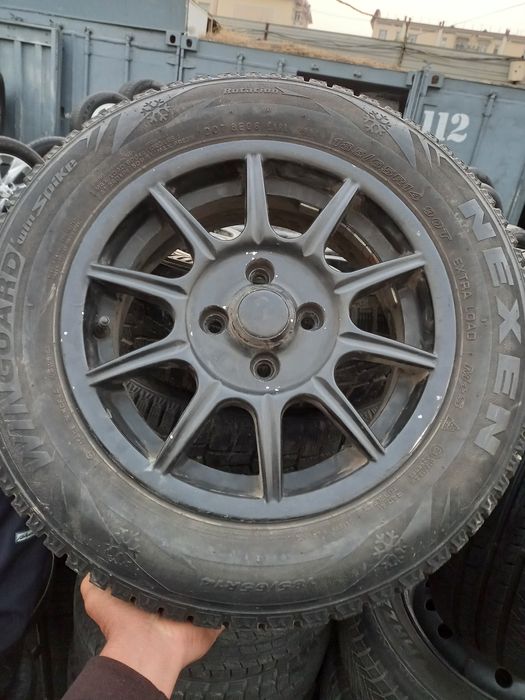 NEXEN.14 зимли 120$ Комплект 4 шт только шина.на Нехиа, Спарк, Лада, и