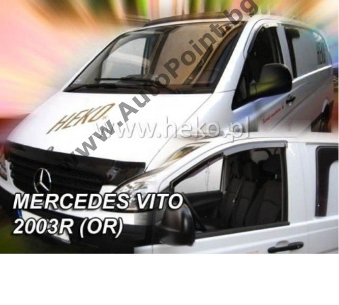 Ветробрани HEKO Mercedes Vito Viano W639 от 2003