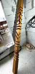 Stalp ornamental din lemn masiv