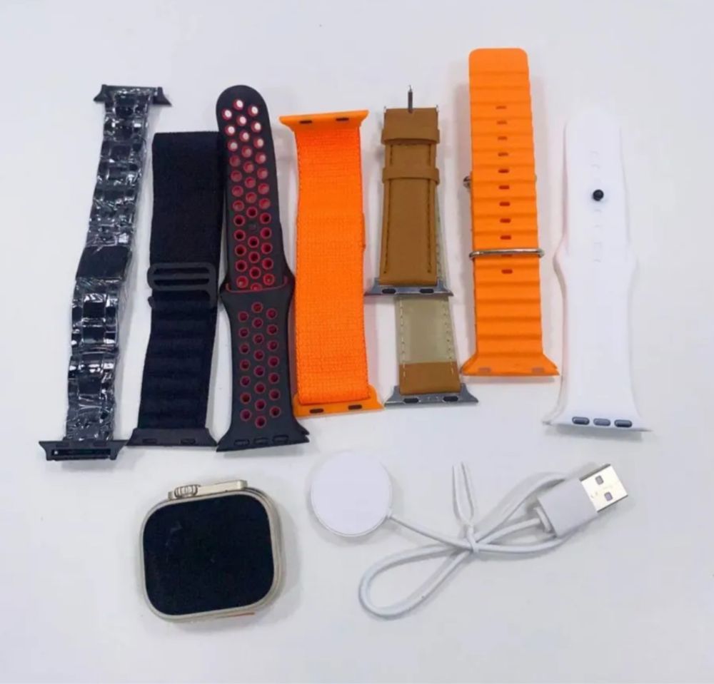 Smart watch + 7 ремешков