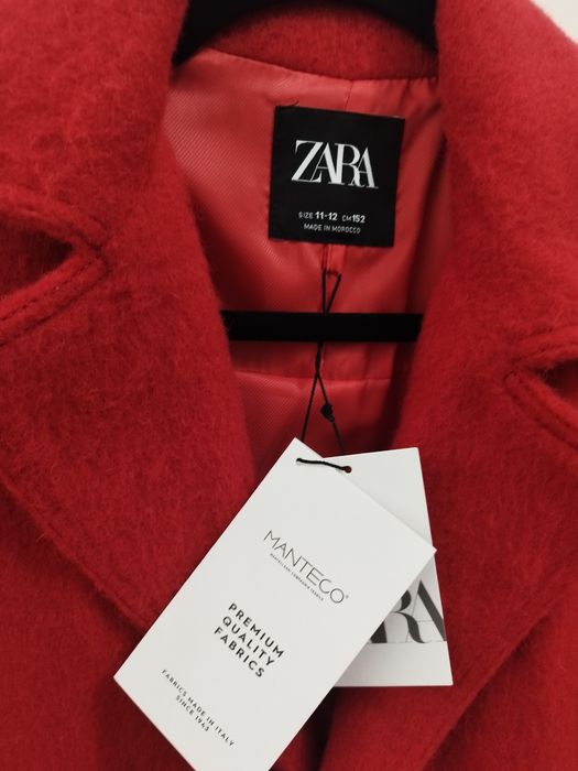 Висок клас вълнено палто Zara