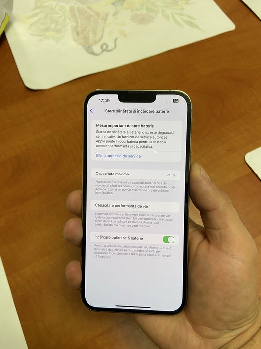 Iphone 13 Pro Max gold