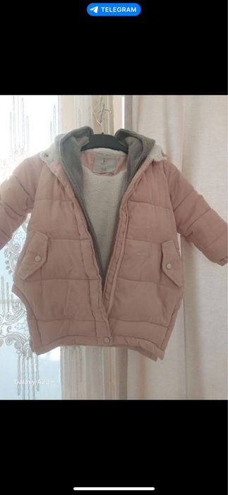 Куртка 4-5  еш qizlaga Mini Me