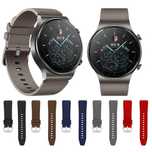 Curea piele 22mm Huawei Watch GT, GT 2, GT2 Pro, GT2e, GT 3, GT 3 Pro
