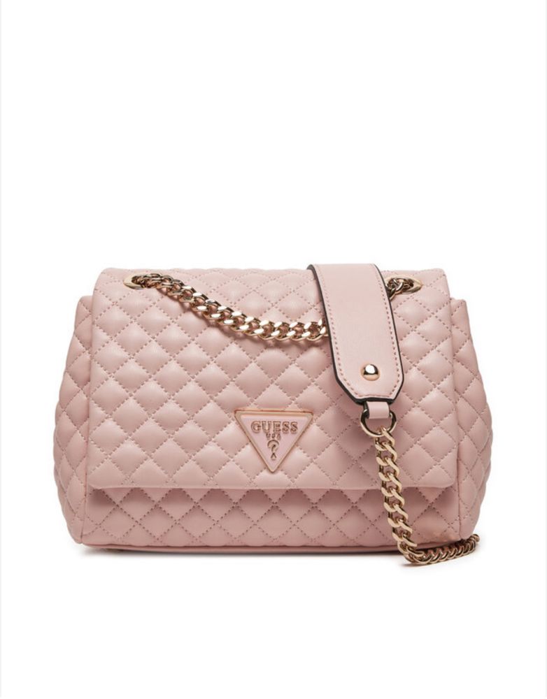 Нова бледорозова чанта Guess