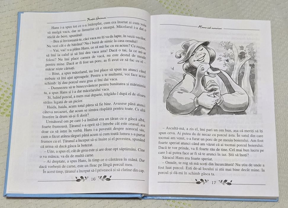 Carte Povești Frații Grimm - stare foarte bună