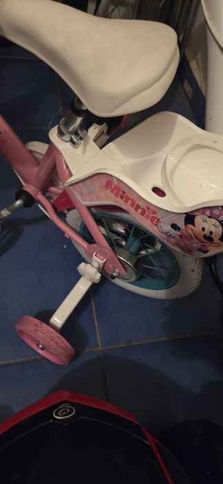 Bicicleta fete 12" Minnie Mouse Club House