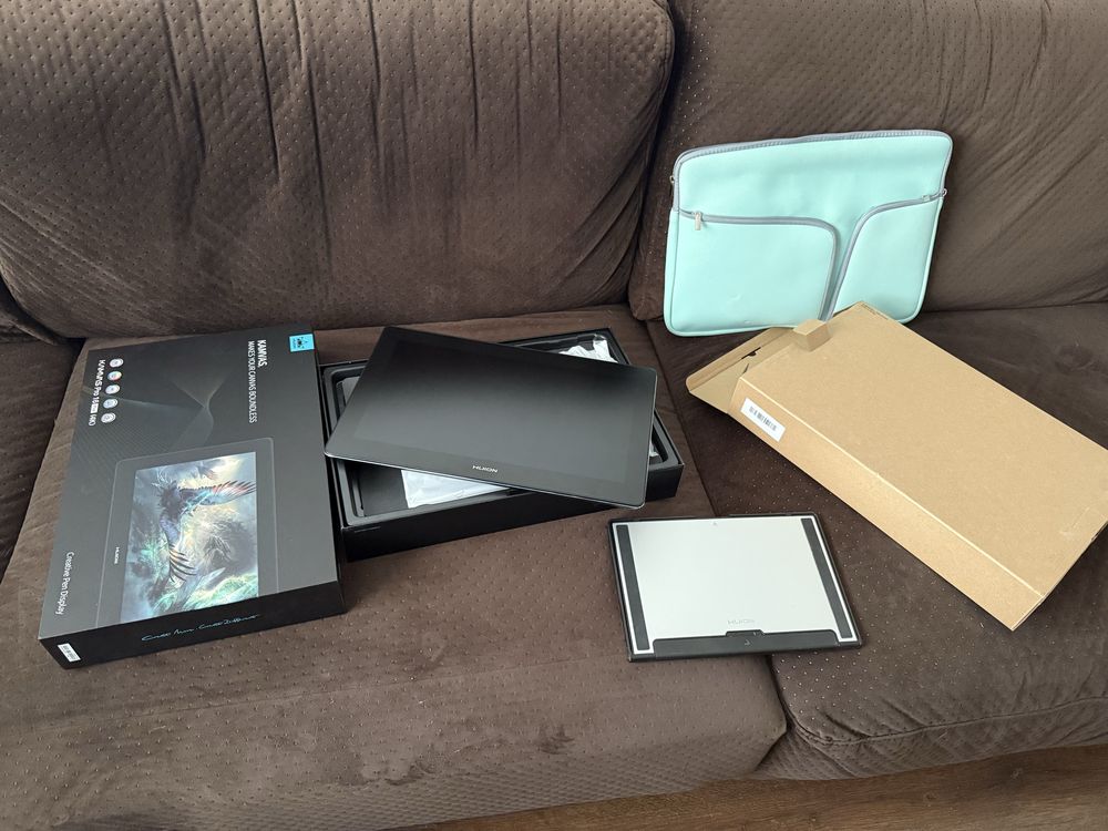 Vand Tableta grafica HUION Kamvas Pro 16 Plus 4K, achizitionata emag