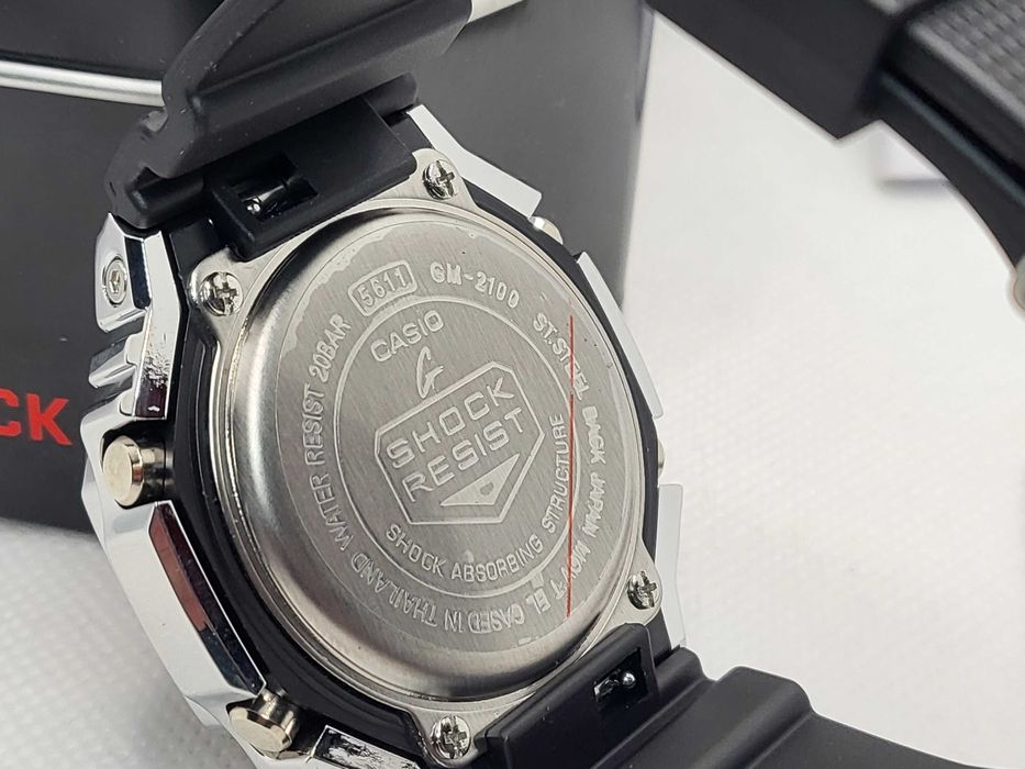 Ceas Sport Casio G shock GM 2100 Rainbow Black .Nou, Garantie 2 ani