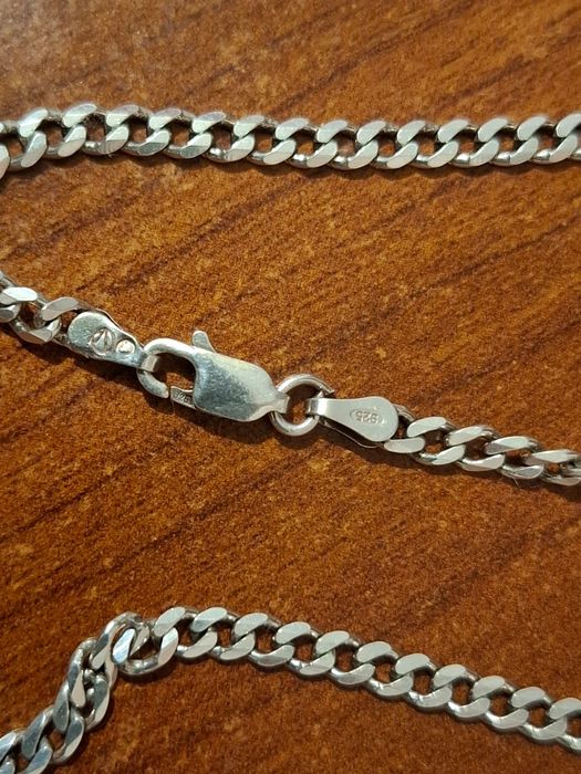Lanț de argint 925 – model curb link