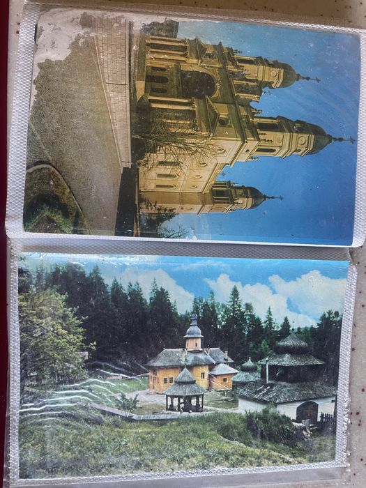 Ilustrate vechi cu mănăstiri/cruciulițe
