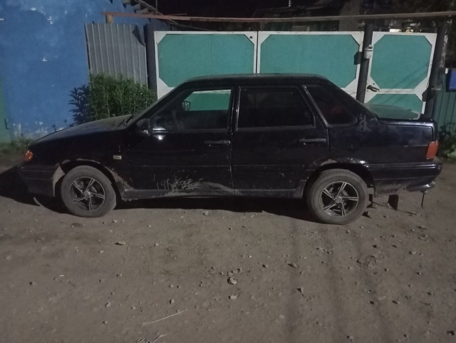 Ваз 2115 черный-космос