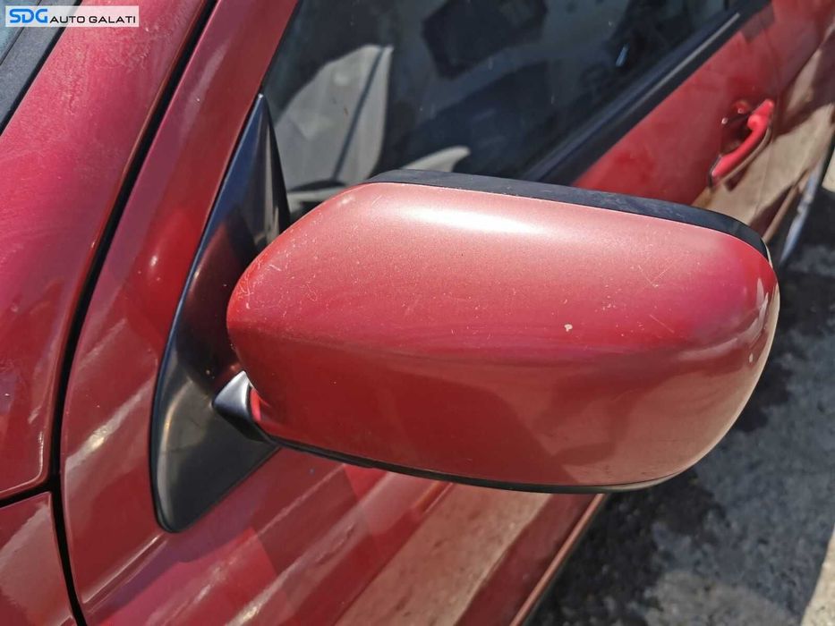 Oglinda Stanga Electrica FARA Pliere Electrica Mitsubishi Outlander 2003 - 2008 Culoare Rio Red Metallic R20 R20B [0599]