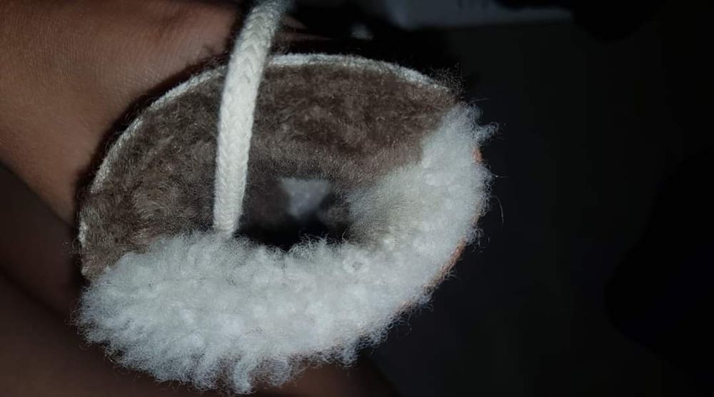 Manusi piele lana oaie