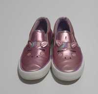 Pantofi Unicorn Roz Metalizat pentru fete marime 30 interior 19 cm