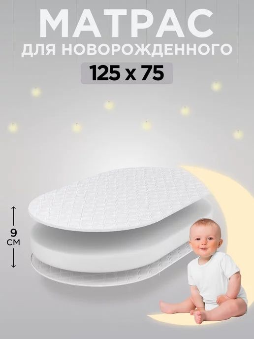 Матрасы для овальных кроваток