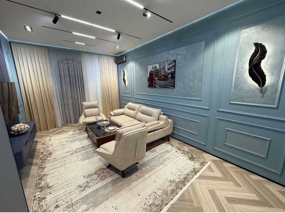 АРЕНДА КВАРТИРЫ!3х комнатная,100 кв.м, ор.Алайский Басри баба. АКТ