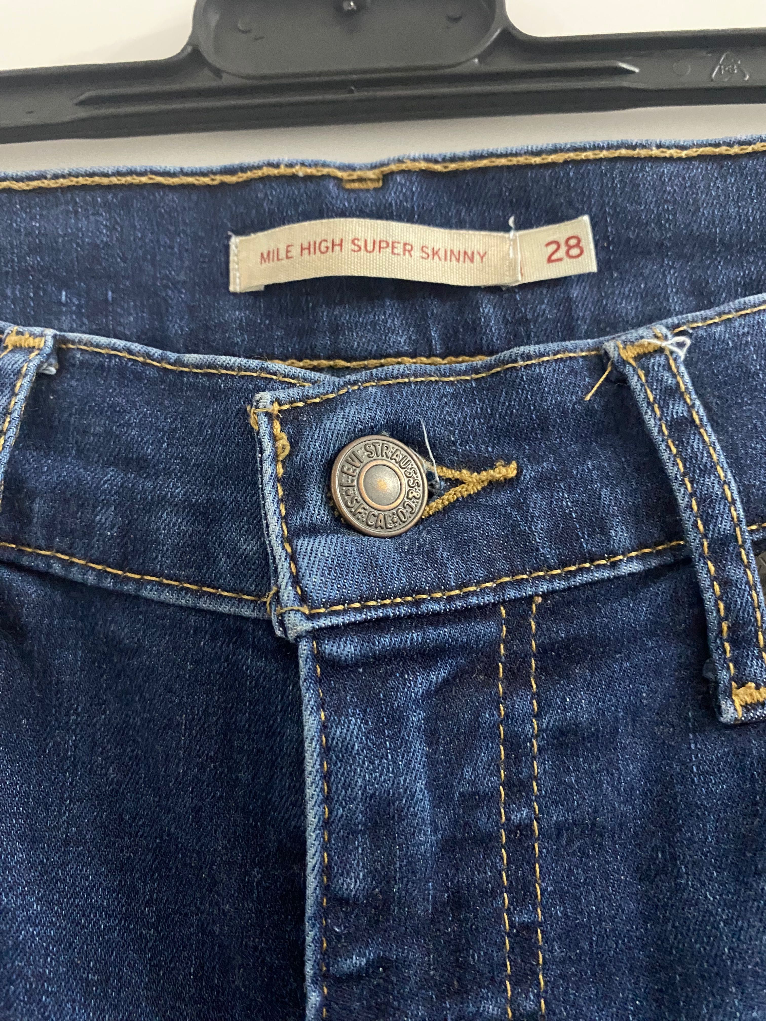 Blugi stramti LEVIS - denim elastic