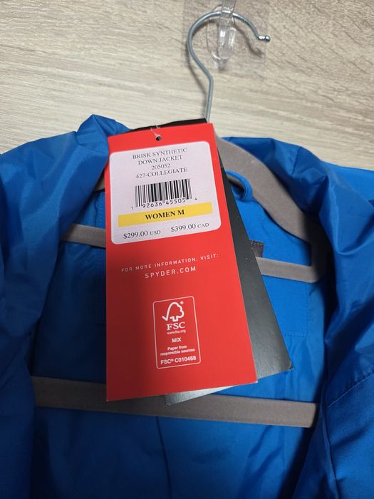Jacheta de schi Spyder Brisk dama mar.M NOUA