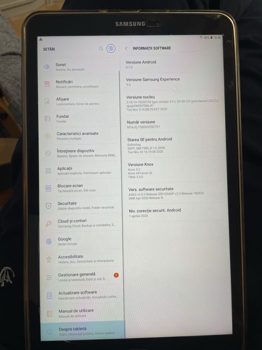 Vand tableta Samsung Tab A6 2016