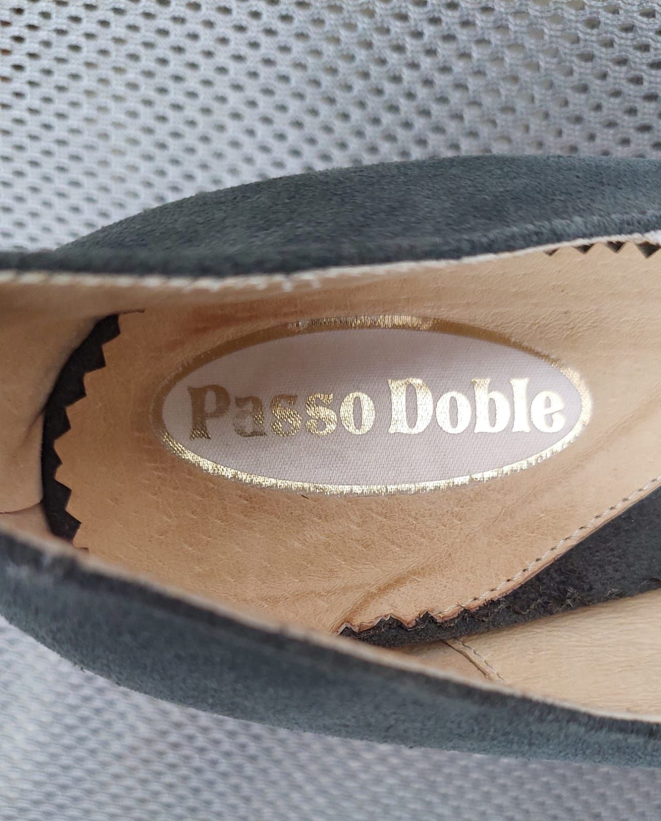 Pantofi Passo Doble piele naturala nr 37