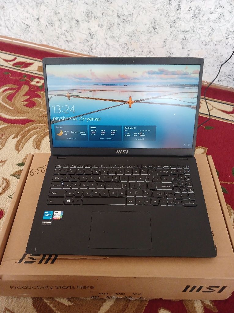 ISIII MSI Modern 15 B12M Intel Core i5-1235U