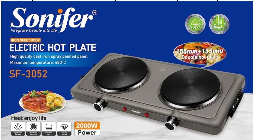 Плита электрическая elektro plita фирма Sonifer