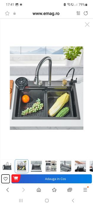 Chiuvetă multifuncțională bucătărie