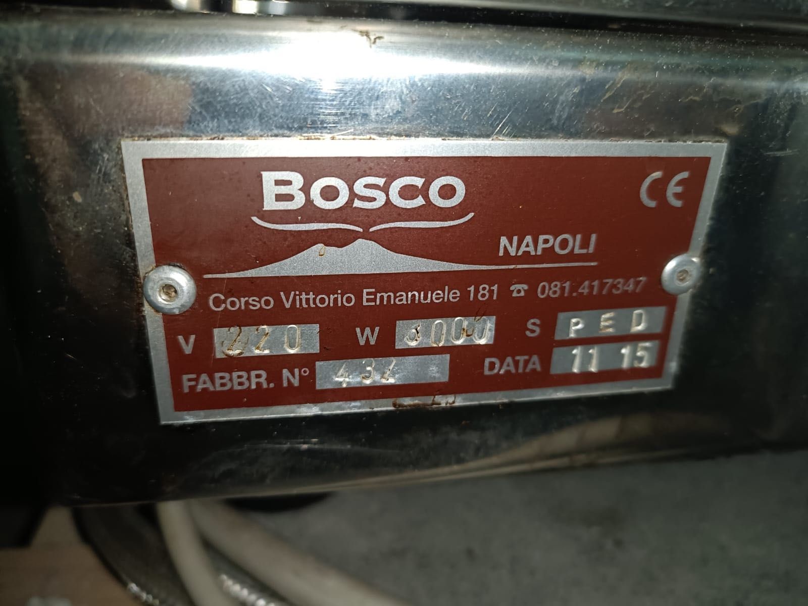 Espressor cu levier Bosco 4 grupuri